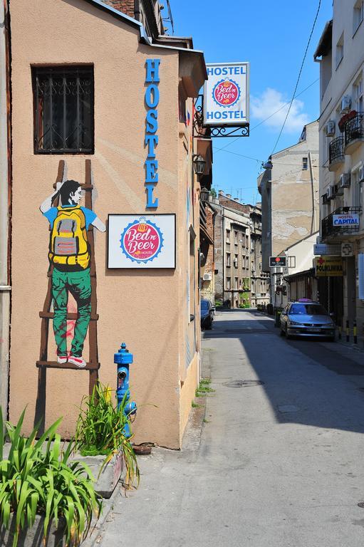 Hostel Bed N Beer Beograd Bagian luar foto